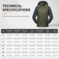 🏔 Stay-Dry Protection, Trail-Ready Comfort | Men's Waterproof & Windproof Outdoor Hiking Jackets