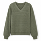 👚 Flattering Neckline, Easy Everyday Comfort | Women's Casual Long Sleeve V-Neck Top