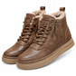 🥾 Toasty Coziness, Sturdy Grounded Comfort | Men's Winter High Top Snow Boots Thickened Thick Sole Warm Shoes