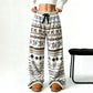 👖 Retro Charm, Toasty Cloud-Soft Comfort | Women's Vintage Warm Cozy Wide-Leg Pants