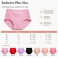 🩲 Skin-Friendly Crotch Comfort, Secure High-Waist Coverage | Plus Size High Waisted for Women with Cotton Crotch Briefs for Middle Aged and Elderly