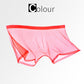 HOTSALLIce Silk Sexy Mesh Sheer Boxer Briefs