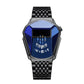 Montre-bracelet pour homme en acier inoxydable Technology Fashion Quartz Watch