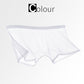 HOTSALLIce Silk Sexy Mesh Sheer Boxer Briefs