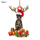 Juletre Valp Anheng Ornament