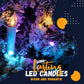 Candele per albero di Natale a LED