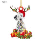 Juletre Valp Anheng Ornament