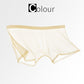 HOTSALLIce Silk Sexy Mesh Sheer Boxer Briefs