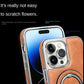 【 45% de descendente】 Lujosa funda de cuero para iPhone con soporte invisible.