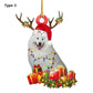 Juletre Valp Anheng Ornament