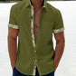 Summer Sale -Men's Casual Plaid Collar Button Shirt