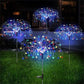 Vattentät Solar Garden Fireworks Lamp