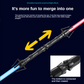 🔥2023 Nytt🔥 Cyberpunk Laser Sword,Lydeffekter, skalerbar, syv farger,cosplay-rekvisitter