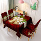 Christmas Tablecloth Chair Cover Decorations