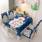 Christmas Tablecloth Chair Cover Decorations