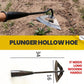 All-steel Hardened Hollow Hoe-8