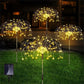 Waterproof  Solar Garden Fireworks Lamp