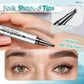 Crayon de tatouage 3D imperméable avec 4 pointes de fourche pour microblading (🔥Acheter 1, obtenir 1 gratuit)