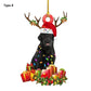 Juletre Valp Anheng Ornament