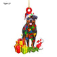 Christmas Tree Puppy Pendant Ornament